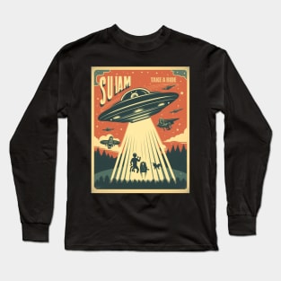 Alien Abduction Long Sleeve T-Shirt